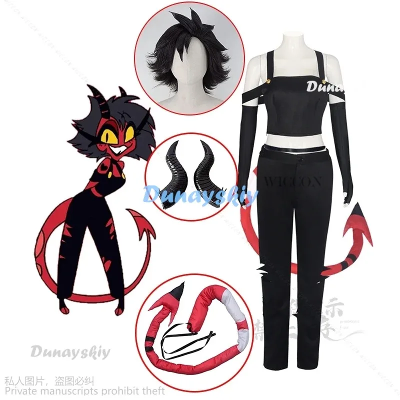 lili 123Helluva Sexy Cos Boss Millie Cosplay Costume Outfit Full Suit Halloween Costumes Hazbin Tails Horns Wig Roleplaying Set
lili 123Helluva Sexy Cos Boss Millie Cosplay Costume Outfit Full Suit Halloween Costumes Hazbin Tails Horns Wig Roleplaying Set