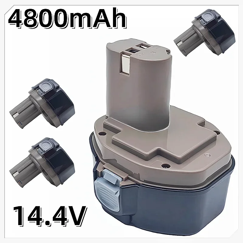 14.4V Power Tools Battery 4800mah Ni-MH for 14.4V for Cordless Drills Screwdriver Battery 1420 1433 1434 1435 6337D
14.4V Power Tools Battery 4800mah Ni-MH for 14.4V for Cordless Drills Screwdriver Battery 1420 1433 1434 1435 6337D