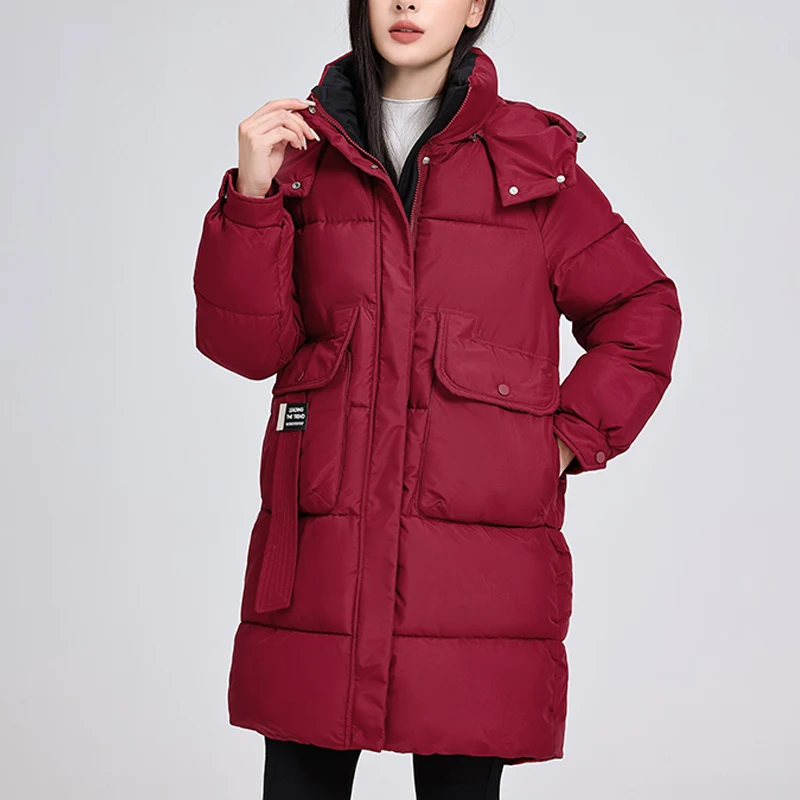 Woman Winter Coats Hooded 2024 Fashion Loose Thick Warm Long Parkas Women's Jackets High Quality
Woman Winter Coats Hooded 2024 Fashion Loose Thick Warm Long Parkas Women's Jackets High Quality