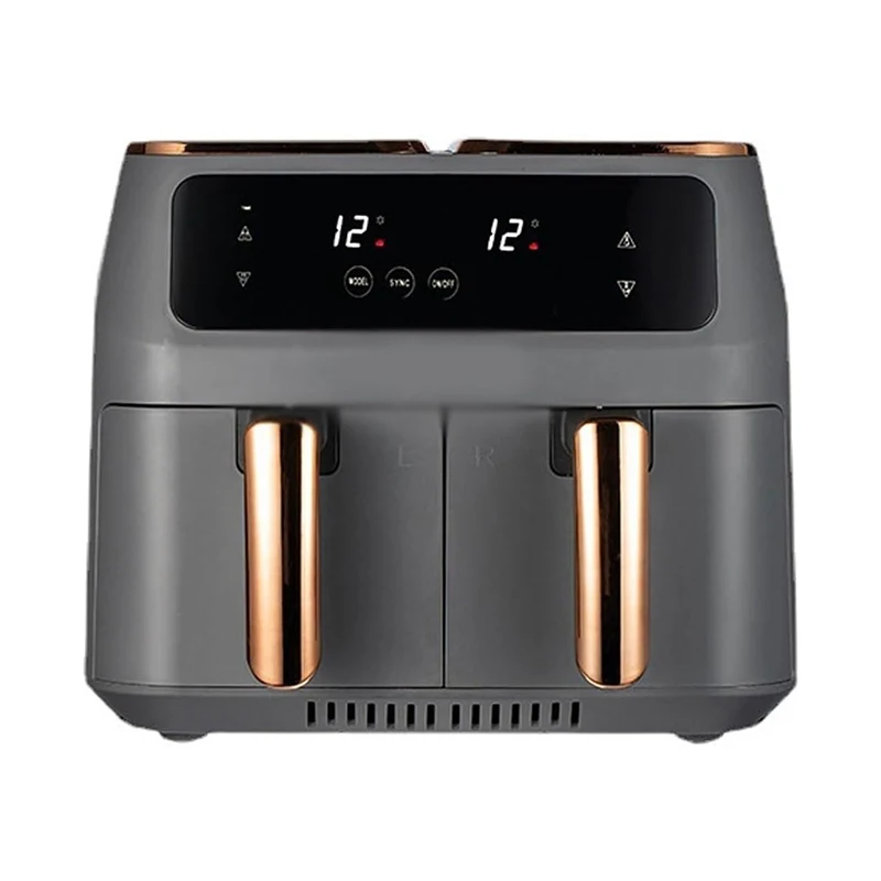 YYHC-Double Basket Design Home Use Automatic Multi-function Air Fryer With 8L Large Capacity For Quick And Easy Meals
YYHC-Double Basket Design Home Use Automatic Multi-function Air Fryer With 8L Large Capacity For Quick And Easy Meals