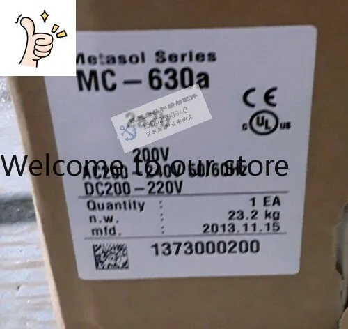 Абсолютно новый оригинальный корейский контактор LS MC-630A DC/AC (двухфазный)
Абсолютно новый оригинальный корейский контактор LS MC-630A DC/AC (двухфазный)
