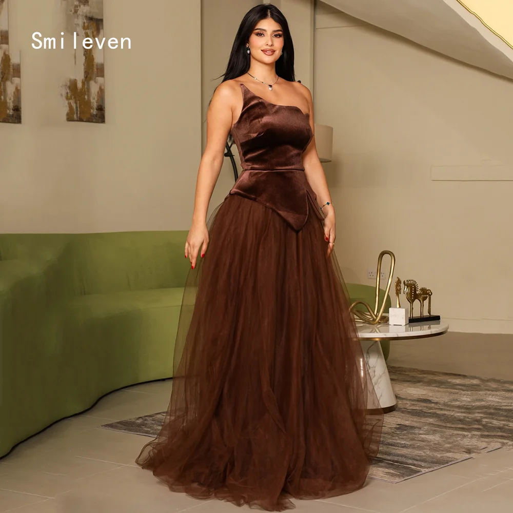 Smileven Luxury A Line Prom Dress Strapless Party Gowns Wave Waist Cinching Flowers Occassion Dress Customized 2026
Smileven Luxury A Line Prom Dress Strapless Party Gowns Wave Waist Cinching Flowers Occassion Dress Customized 2026