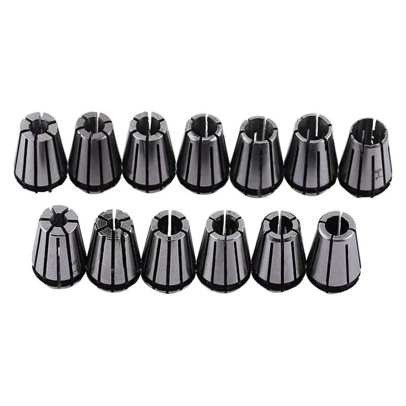 A74E-15PCS ER11 Collet Set, Spring Collet Chuck, CNC Spindle Collet, 65Mn Spring Steel Replacement Collet
A74E-15PCS ER11 Collet Set, Spring Collet Chuck, CNC Spindle Collet, 65Mn Spring Steel Replacement Collet