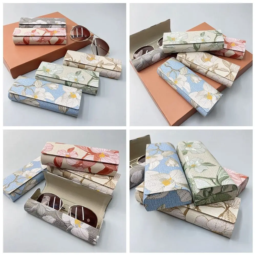 Flower Printed PU Sunglasses Box Magnetic Eyeglasses Case Printing Glasses Case Glasses Protective Eyewear Protector Holder
Flower Printed PU Sunglasses Box Magnetic Eyeglasses Case Printing Glasses Case Glasses Protective Eyewear Protector Holder