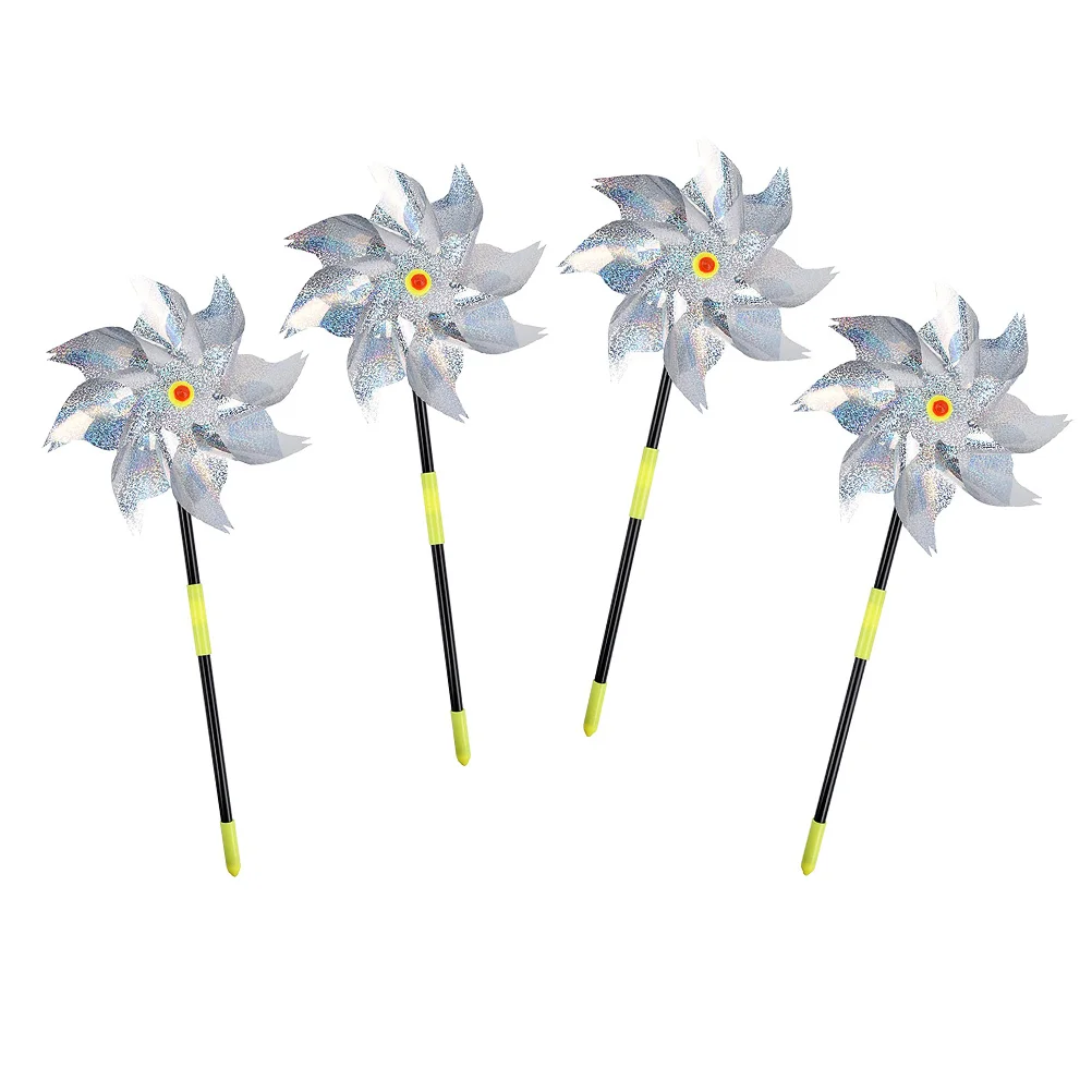 4 Pcs Bird Windmill Control Birds Repeller for Yard Deterrent Pest Device The Pet Outdoor
4 Pcs Bird Windmill Control Birds Repeller for Yard Deterrent Pest Device The Pet Outdoor