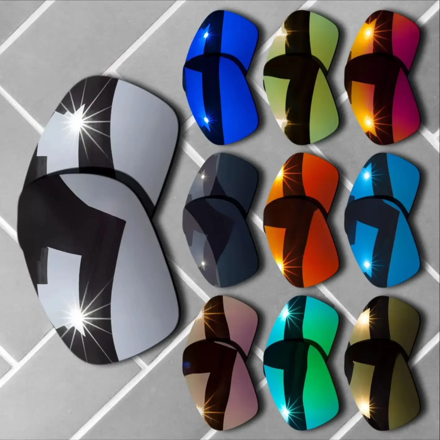 Polarized Sunglasses Replacement Lenses for-Oakley Currency Frame - Multiple Options
Polarized Sunglasses Replacement Lenses for-Oakley Currency Frame - Multiple Options