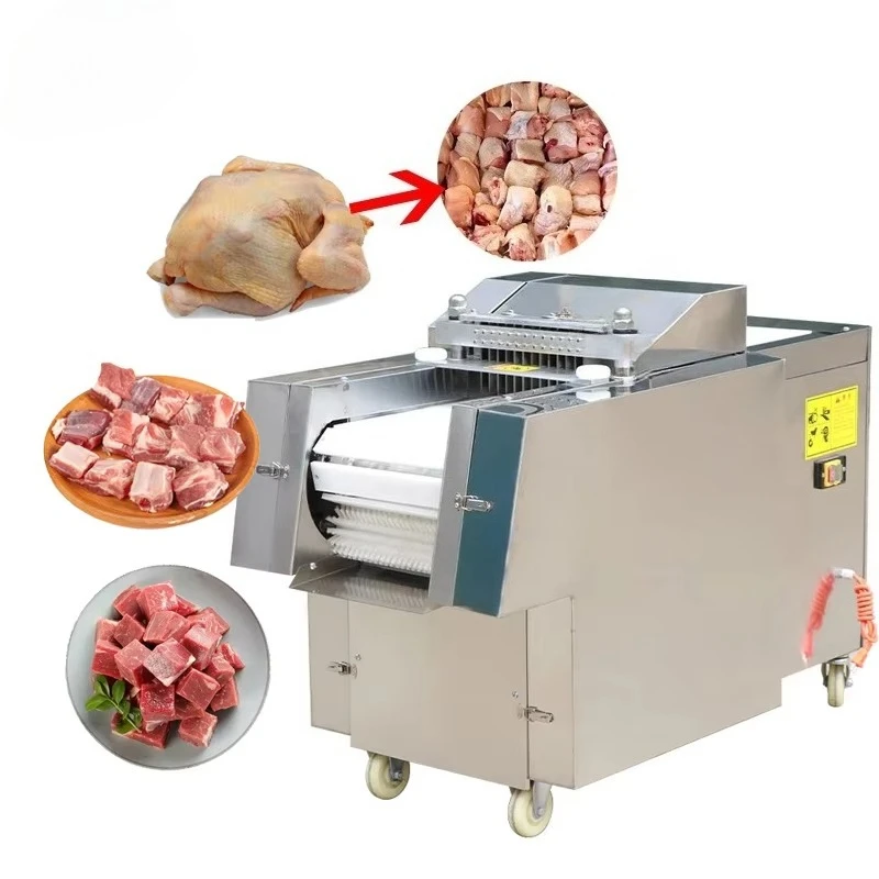 New Automatic Chicken and Beef Meat Cutter Machine Frozen Goat Dicer Cubes Chicken Processing Equipment
New Automatic Chicken and Beef Meat Cutter Machine Frozen Goat Dicer Cubes Chicken Processing Equipment