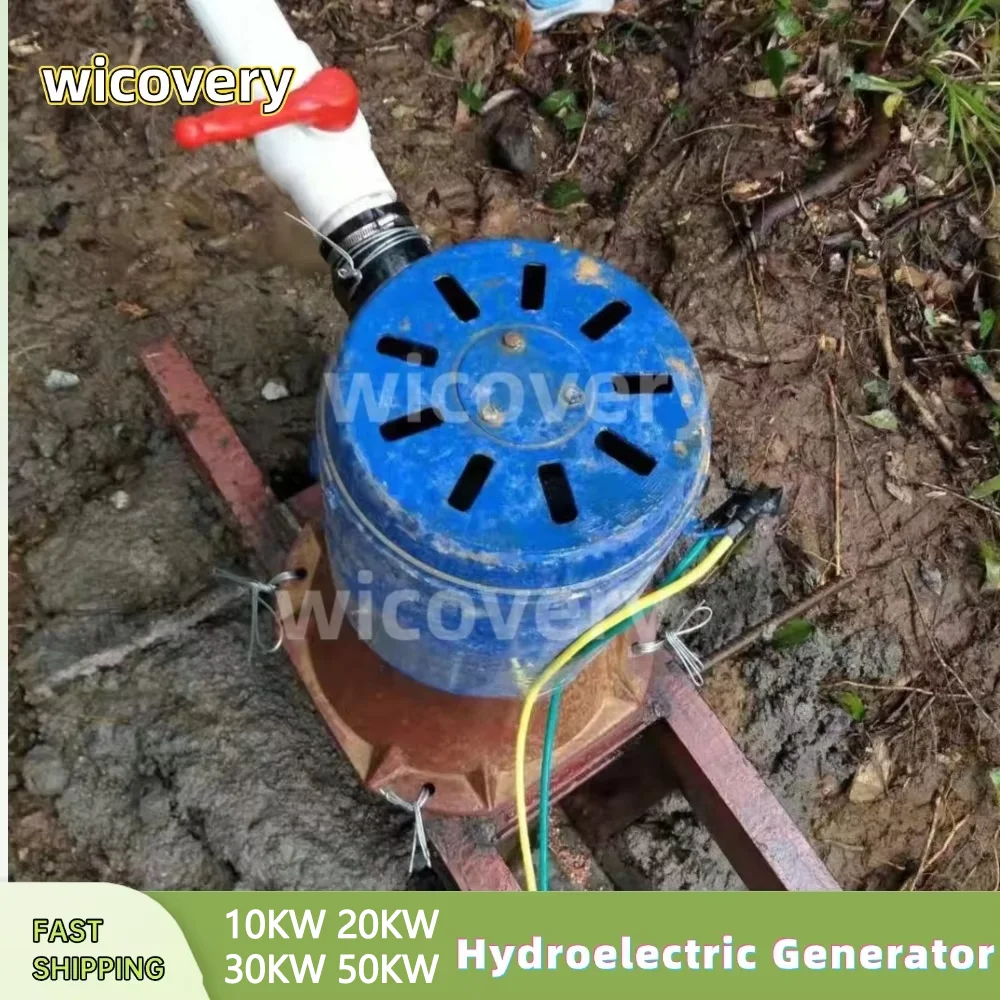Hydro Generator Turbine 50000W Single-phase Hydroelectric Generator Units to Develop Your Wwn Micro Hydro Power Plant 30000W
Hydro Generator Turbine 50000W Single-phase Hydroelectric Generator Units to Develop Your Wwn Micro Hydro Power Plant 30000W