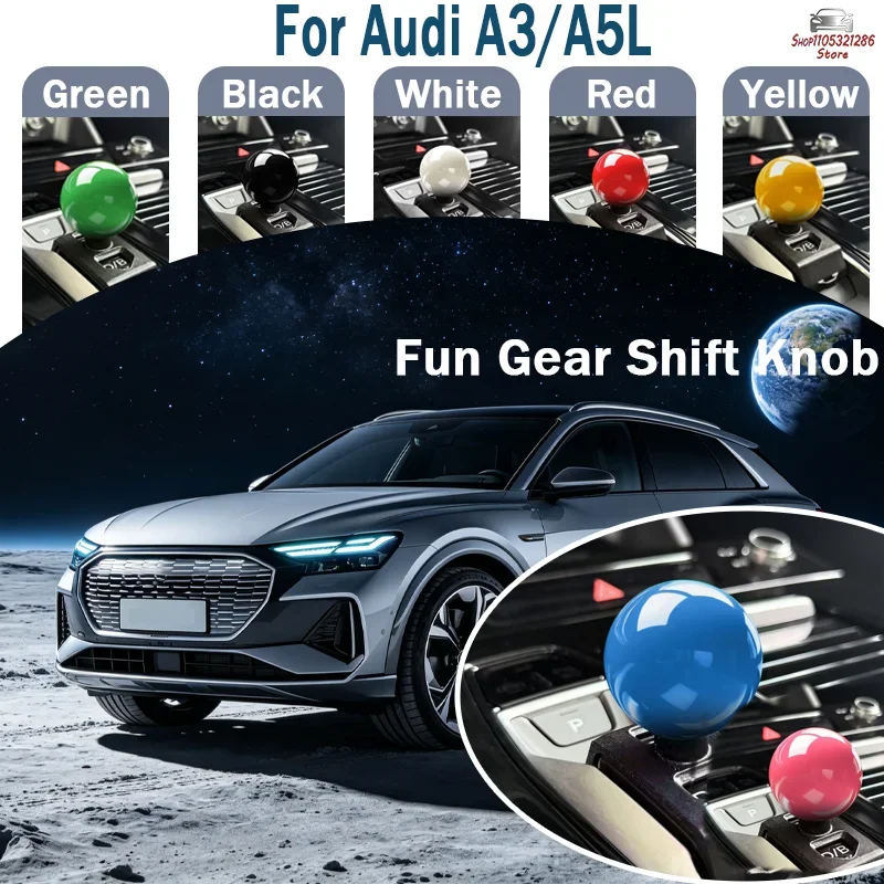 Suitable for Audi A5L A3 Q6 Letron leather shift ball head lever, sports style,durable and non-slip, practical gear modification
Suitable for Audi A5L A3 Q6 Letron leather shift ball head lever, sports style,durable and non-slip, practical gear modification