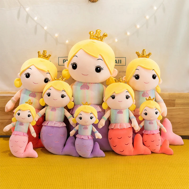 Kawaii Mermaid Plush Toy Stuffed Doll for Kids Birthday Xmas Gift Cute Cuddly Pillow Soft Toy for Girls Princess Bedroom Decor
Kawaii Mermaid Plush Toy Stuffed Doll for Kids Birthday Xmas Gift Cute Cuddly Pillow Soft Toy for Girls Princess Bedroom Decor