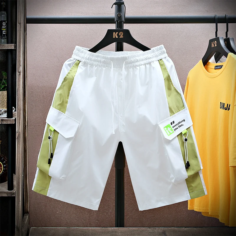 Летние шорты из ледяного шелка, свободные, тонкие, повседневные, модные, в стиле колор-блок, дышащие, легкие, для бега и пляжа
Летние шорты из ледяного шелка, свободные, тонкие, повседневные, модные, в стиле колор-блок, дышащие, легкие, для бега и пляжа