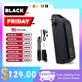 Ebike Battery 36V 48V Lithium Battery 10Ah 15Ah 20Ah Electric Bike Battery with 30A BMS for 0-1400W Motor, Led Indicator Light,