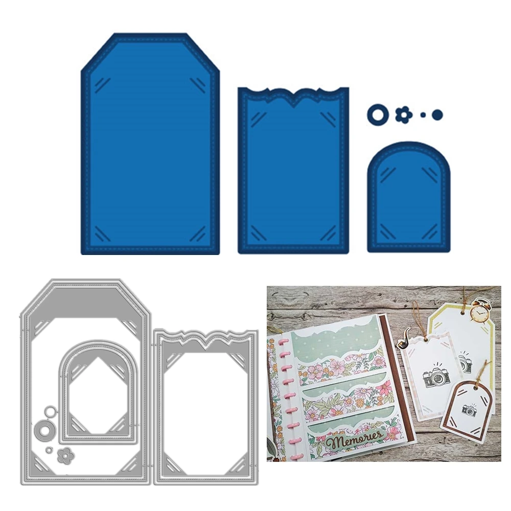 2025 New Large Tags Lace Border Cutting Dies Scrapbooking Accessories Paper Making Supplies Frame Card Craft
2025 New Large Tags Lace Border Cutting Dies Scrapbooking Accessories Paper Making Supplies Frame Card Craft