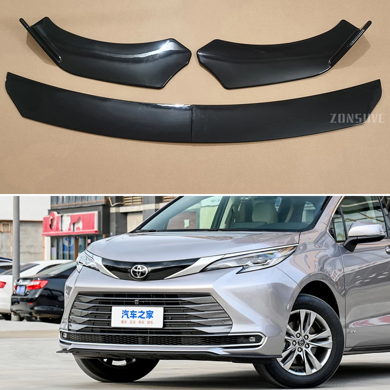 Для Toyota Sienna 2010-2024 года передний бампер, сплиттер для губ, спойлер, комплект кузова, аксессуары, универсальный, 4 шт.
Для Toyota Sienna 2010-2024 года передний бампер, сплиттер для губ, спойлер, комплект кузова, аксессуары, универсальный, 4 шт.