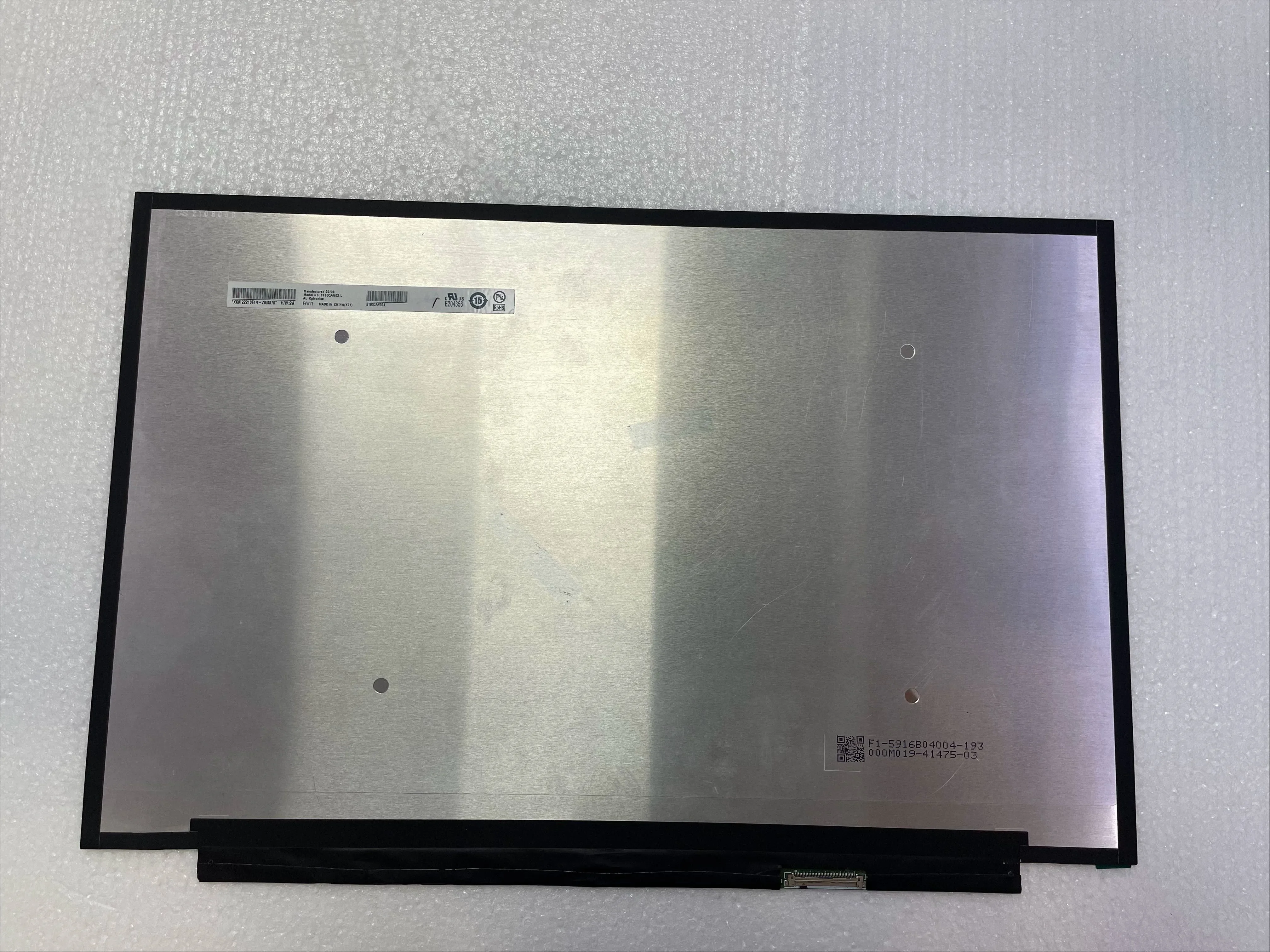 B160QAN02.L 120Hz 500nits 16.0" Laptop LCD Screen Panel Display 2560X1600 40pin work for ASUS Pro16 M7600R N7600Z M7600Q
B160QAN02.L 120Hz 500nits 16.0" Laptop LCD Screen Panel Display 2560X1600 40pin work for ASUS Pro16 M7600R N7600Z M7600Q