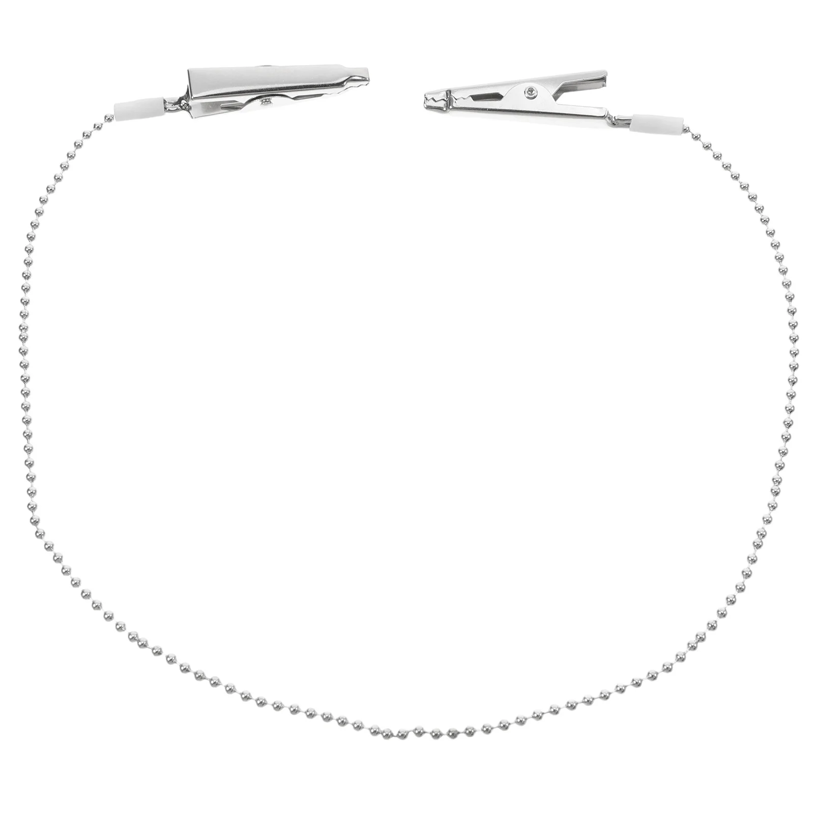 Iron Chain Scarf Clip Mini Metal Alligator Clips Bib Napkin Holders Spring for Women Stainless Steel Face Masks
Iron Chain Scarf Clip Mini Metal Alligator Clips Bib Napkin Holders Spring for Women Stainless Steel Face Masks