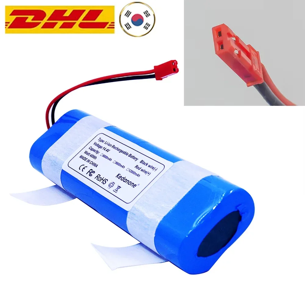 14.8V 12800mAh 9800mah Good Quality Battery For ilife V50 V55 V8s V3s Pro V5s Pro V8s X750 Robot Vacuum Cleaner Battery 14.4V
14.8V 12800mAh 9800mah Good Quality Battery For ilife V50 V55 V8s V3s Pro V5s Pro V8s X750 Robot Vacuum Cleaner Battery 14.4V