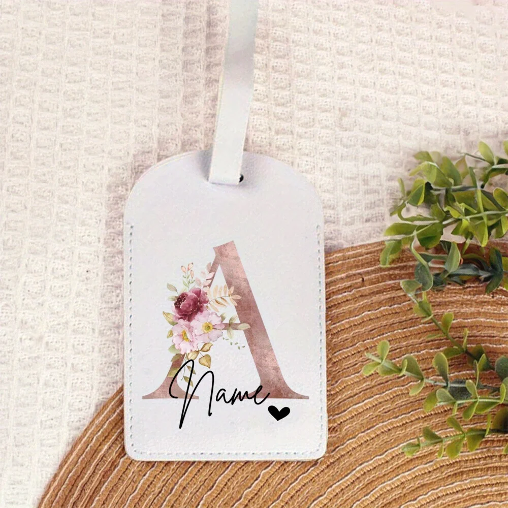 Personalized PU Luggage Tag Fashion Print Monogram Luggage Tag Custom Name Luggage Tags Portable Label Travel Accessories Party
Personalized PU Luggage Tag Fashion Print Monogram Luggage Tag Custom Name Luggage Tags Portable Label Travel Accessories Party