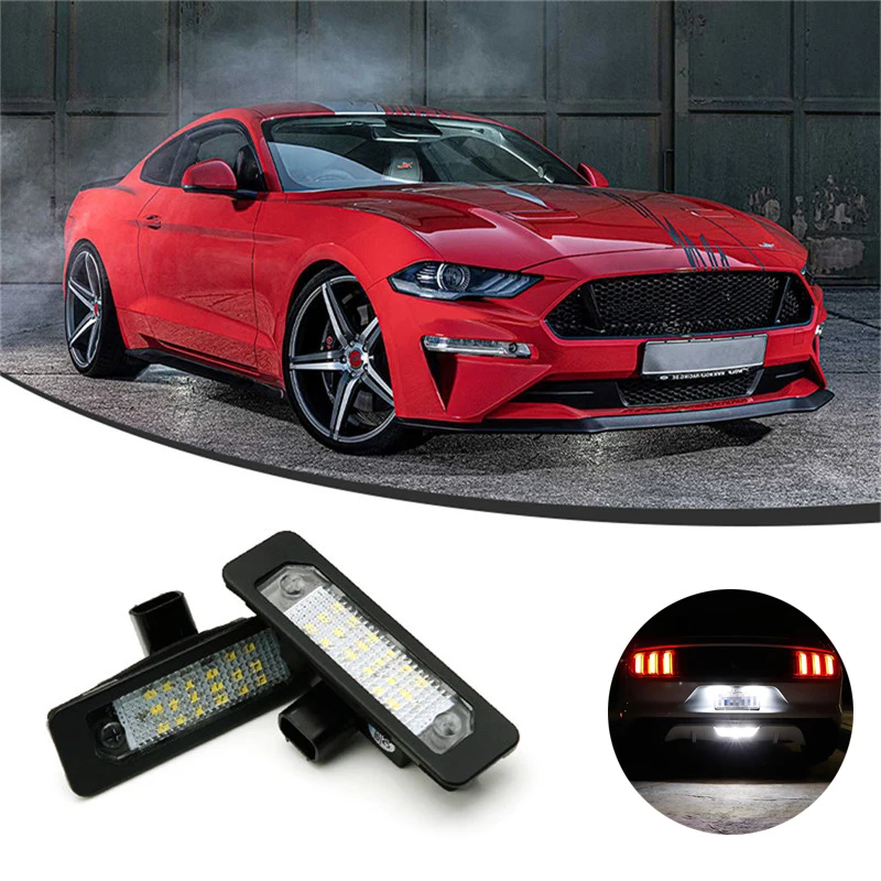 2PCS Error Free 12v Canbus LED Number License Plate Light For Ford Mustang 10-14 Focus 08-12 Taurus 10-15
2PCS Error Free 12v Canbus LED Number License Plate Light For Ford Mustang 10-14 Focus 08-12 Taurus 10-15