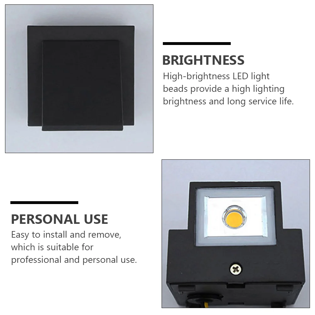 Outdoor Wall Yard Wall Lamp LED Waterproof Warm White Black Fixture Yard Sconces Easy Install Solar Powered
Outdoor Wall Yard Wall Lamp LED Waterproof Warm White Black Fixture Yard Sconces Easy Install Solar Powered