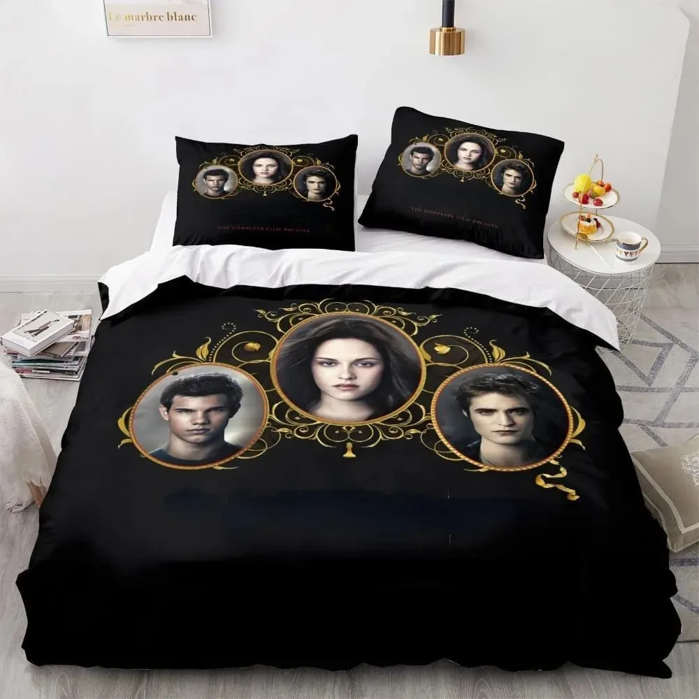 The Twilight Saga Bedding Set Single Twin Full Queen King Size Bed Set Vampire girl Duvet Cover Beddings Suit Birthday Gift
The Twilight Saga Bedding Set Single Twin Full Queen King Size Bed Set Vampire girl Duvet Cover Beddings Suit Birthday Gift