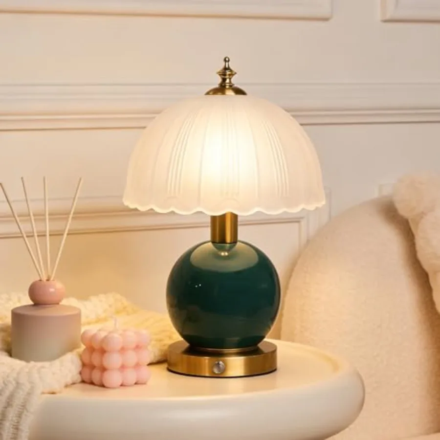 Living Room Vintage Ceramic lamp, 12 inch Modern Rechargeable Touch Light, Stepless Light Adjustment Desk Lamp, Classic Chinese
Living Room Vintage Ceramic lamp, 12 inch Modern Rechargeable Touch Light, Stepless Light Adjustment Desk Lamp, Classic Chinese