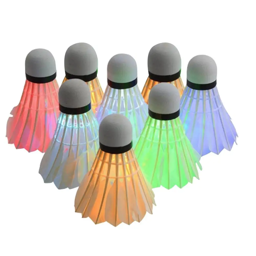 8 Pcs LED Badminton Glow Shuttlecocks Goose Durable Bright Light Night Outdoor Sports Games Accessories
8 Pcs LED Badminton Glow Shuttlecocks Goose Durable Bright Light Night Outdoor Sports Games Accessories