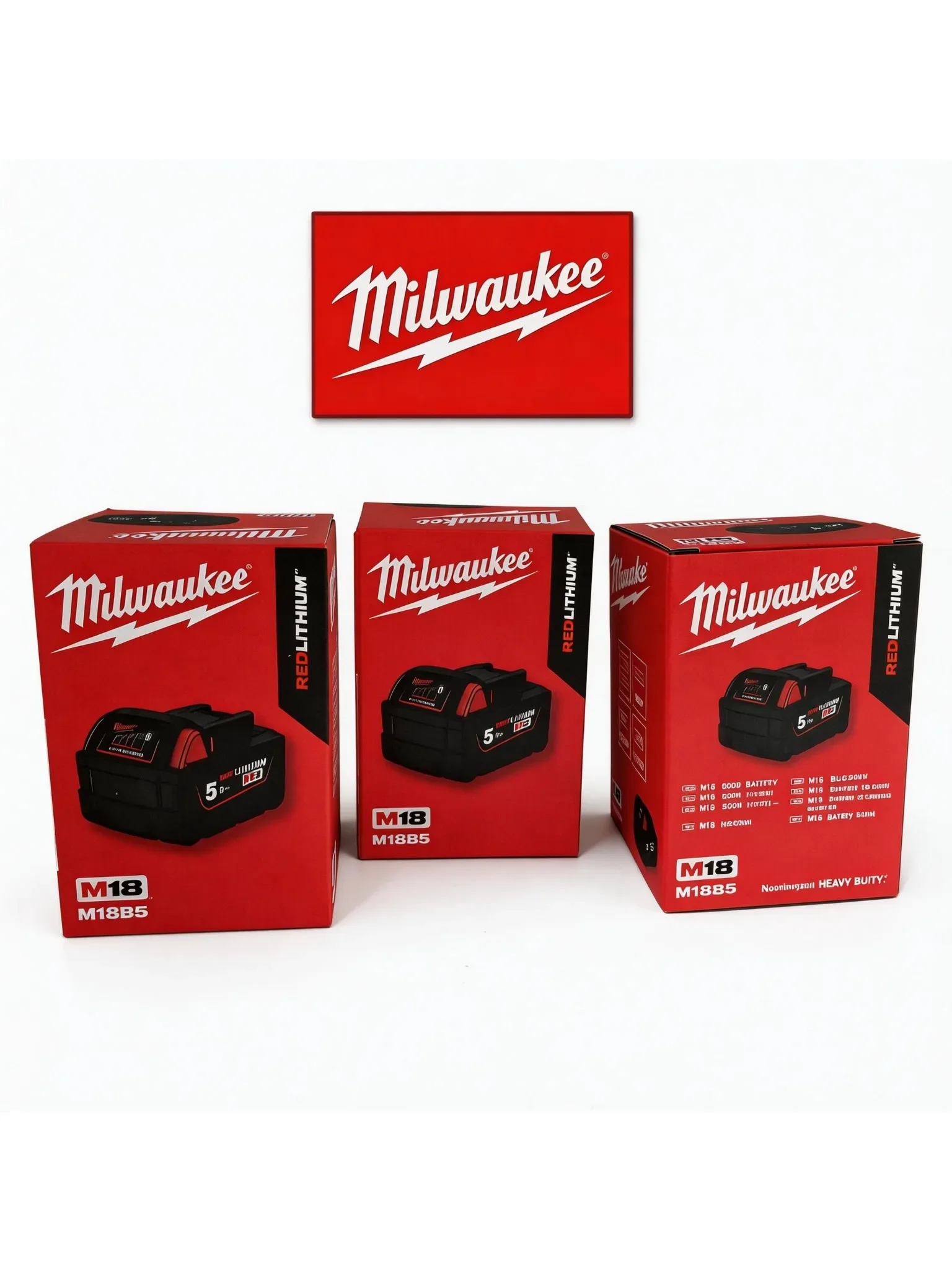 Milwaukee M18 Series 18V 6000mAh 100% Original Rechargeable Battery M18B6 M18B5 Heavy‑Duty Long Runtime Power Pack
Milwaukee M18 Series 18V 6000mAh 100% Original Rechargeable Battery M18B6 M18B5 Heavy‑Duty Long Runtime Power Pack