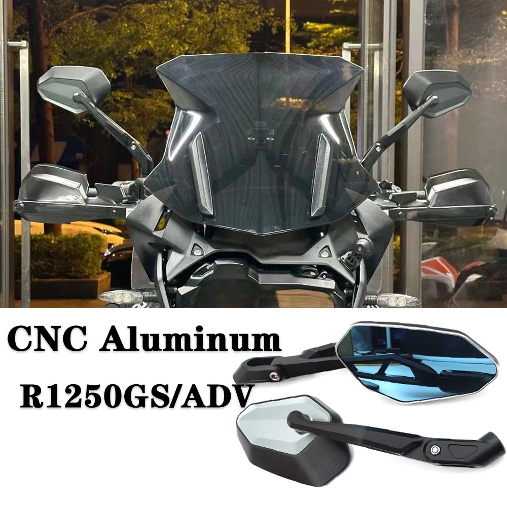 For BMW R1250GS R1250 GS ADV 2019-2023 Motorcycle Rearview Mirror New CNC Aluminum Foldable Reflector R1250GS Accessories
For BMW R1250GS R1250 GS ADV 2019-2023 Motorcycle Rearview Mirror New CNC Aluminum Foldable Reflector R1250GS Accessories