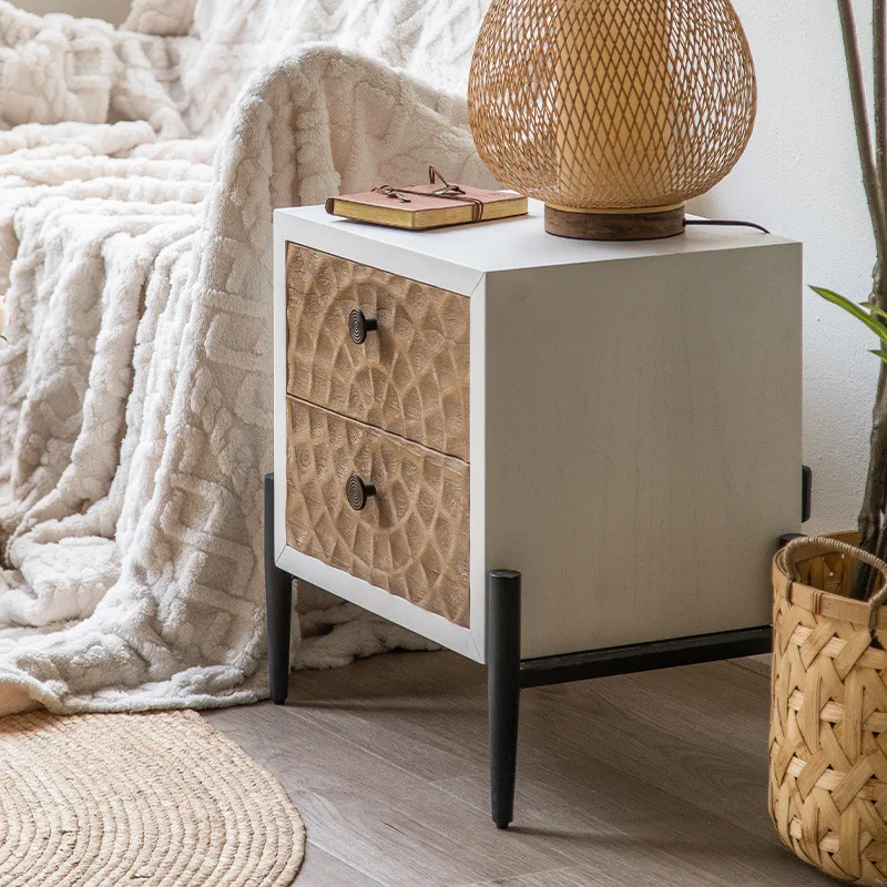 French retro bedroom bedside table solid wood sofa side cabinet B & B hotel living room home storage cabinet
French retro bedroom bedside table solid wood sofa side cabinet B & B hotel living room home storage cabinet
