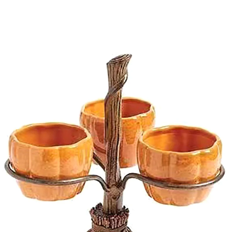 COME Cute Halloween Resin Pumpkin Bowls On Broom For Serving Fruit Salad Snacks Halloween Party Tabletop Trays Christmas
COME Cute Halloween Resin Pumpkin Bowls On Broom For Serving Fruit Salad Snacks Halloween Party Tabletop Trays Christmas