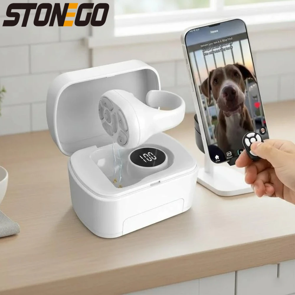 Rechargeable 7-Button Scrolling Ring Clicker IOS Android Mobile Phone Selfie Video Controller Remote Control