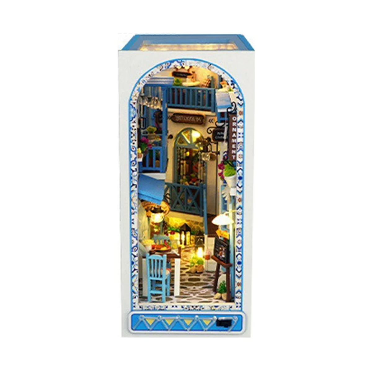 A72I DIY Wooden Bookshelf Decoration, DIY Book Corner Kit, Ocean Town Model Building Set, Adult Craft Kit
A72I DIY Wooden Bookshelf Decoration, DIY Book Corner Kit, Ocean Town Model Building Set, Adult Craft Kit