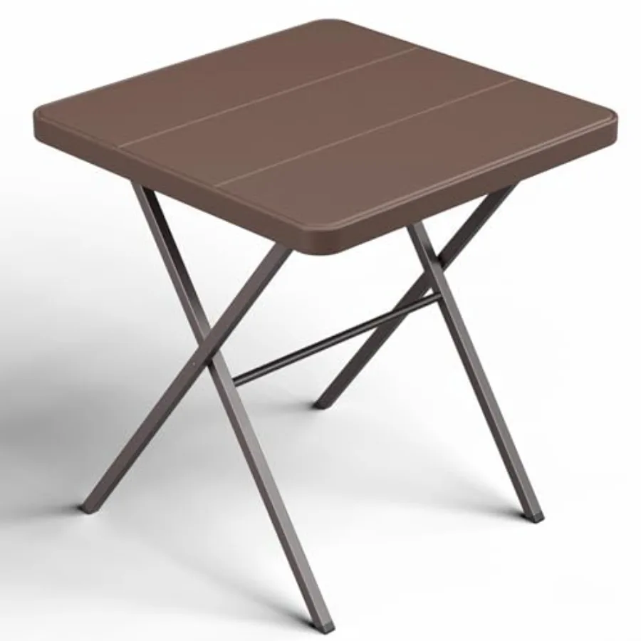 Folding Table, 27" Small Foldable Table No Assembly, Square Folding Card Table with Heavy-Duty Steel Frame, Portable Indoor Out
Folding Table, 27" Small Foldable Table No Assembly, Square Folding Card Table with Heavy-Duty Steel Frame, Portable Indoor Out