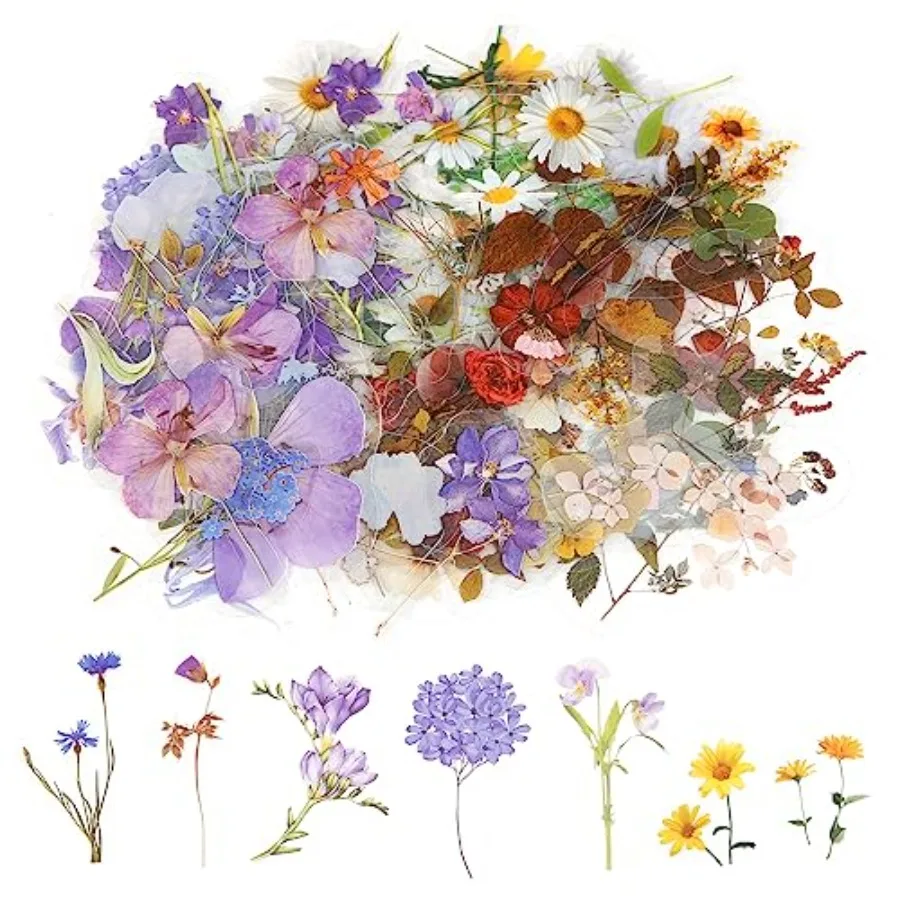 120 Pcs Flower Stickers for Scrapbooking Self-Adhesive Scrapbooking Stickers Supplies Decorative Floral Sticker Journaling Supp
120 Pcs Flower Stickers for Scrapbooking Self-Adhesive Scrapbooking Stickers Supplies Decorative Floral Sticker Journaling Supp