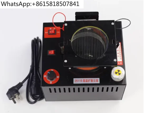 25115 High Temperature Diffusion Cloud Chamber Professional Teaching Physics Instrument Electromagnetic Teaching Aids Research
25115 High Temperature Diffusion Cloud Chamber Professional Teaching Physics Instrument Electromagnetic Teaching Aids Research