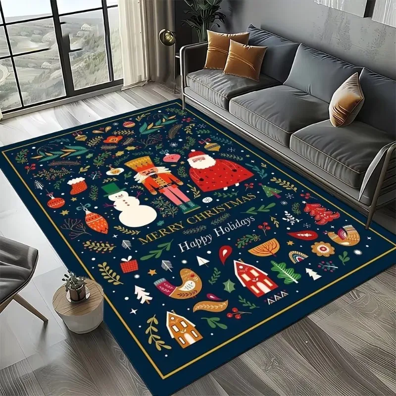 Cartoon Christmas Tree New Year Nutcracker Fairy Tales Carpet Rug for Living Room Bedroom Home Sofa Decoration,Kids Floor Mat
Cartoon Christmas Tree New Year Nutcracker Fairy Tales Carpet Rug for Living Room Bedroom Home Sofa Decoration,Kids Floor Mat