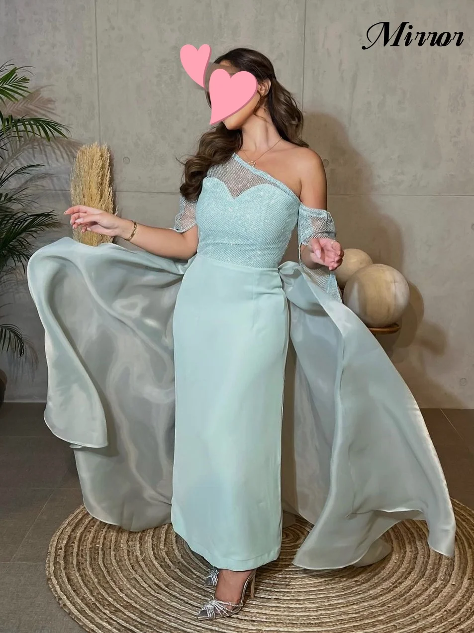 Mirror Dress Elegant Vintage Sweet Blue Lace One Shoulder Shiny Customize Formal Occasion Prom Dress Evening Party Gowns
Mirror Dress Elegant Vintage Sweet Blue Lace One Shoulder Shiny Customize Formal Occasion Prom Dress Evening Party Gowns