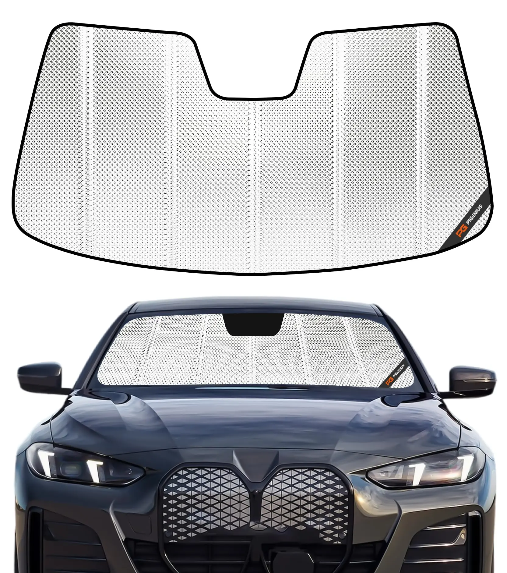 Aluminum Reflective Windshield Sunshade For G20 G80 3 Series Sedan M3 330i M340i M3 Competition CS 2023–2026
Aluminum Reflective Windshield Sunshade For G20 G80 3 Series Sedan M3 330i M340i M3 Competition CS 2023–2026