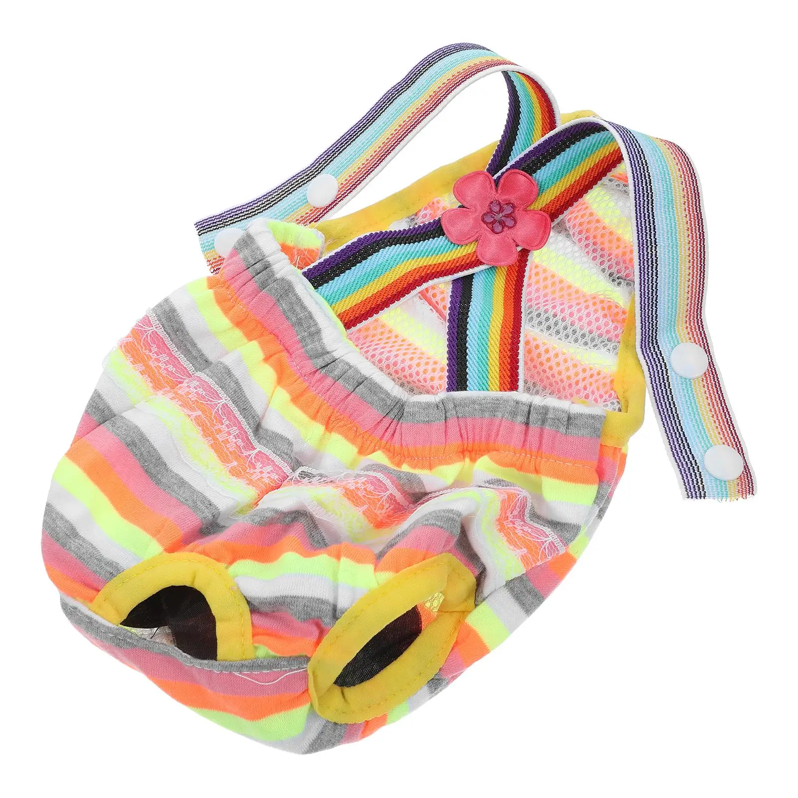 Pet Physiological Pants Female Dog Diapers Adjustable Trousers Cotton Comfortable Striped Flower Prevent Mating Protect Carpets
Pet Physiological Pants Female Dog Diapers Adjustable Trousers Cotton Comfortable Striped Flower Prevent Mating Protect Carpets