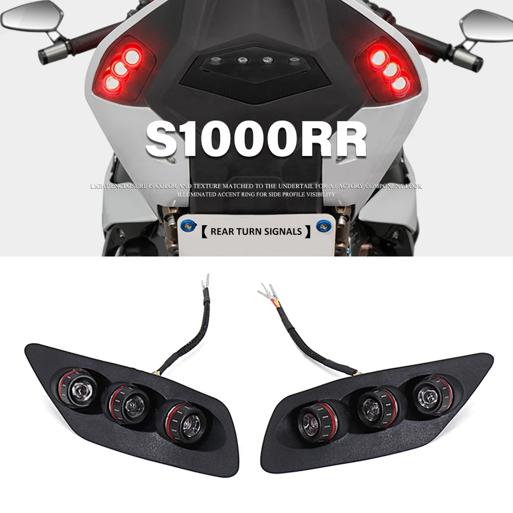 New Motorcycle Accessories Turn Signal Indicator Light Black/Red/Blue For BMW S1000RR s1000rr S1000 RR S 1000 RR 2020 2021 2022
New Motorcycle Accessories Turn Signal Indicator Light Black/Red/Blue For BMW S1000RR s1000rr S1000 RR S 1000 RR 2020 2021 2022