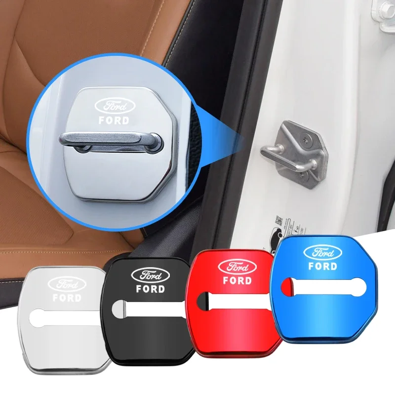 4PCS Car Styling Door Lock Cover Logo Stainless Steel Accessories For Ford ST Line Focus Mustang Fiesta Puma Ranger Kuga MK7 MAX
4PCS Car Styling Door Lock Cover Logo Stainless Steel Accessories For Ford ST Line Focus Mustang Fiesta Puma Ranger Kuga MK7 MAX