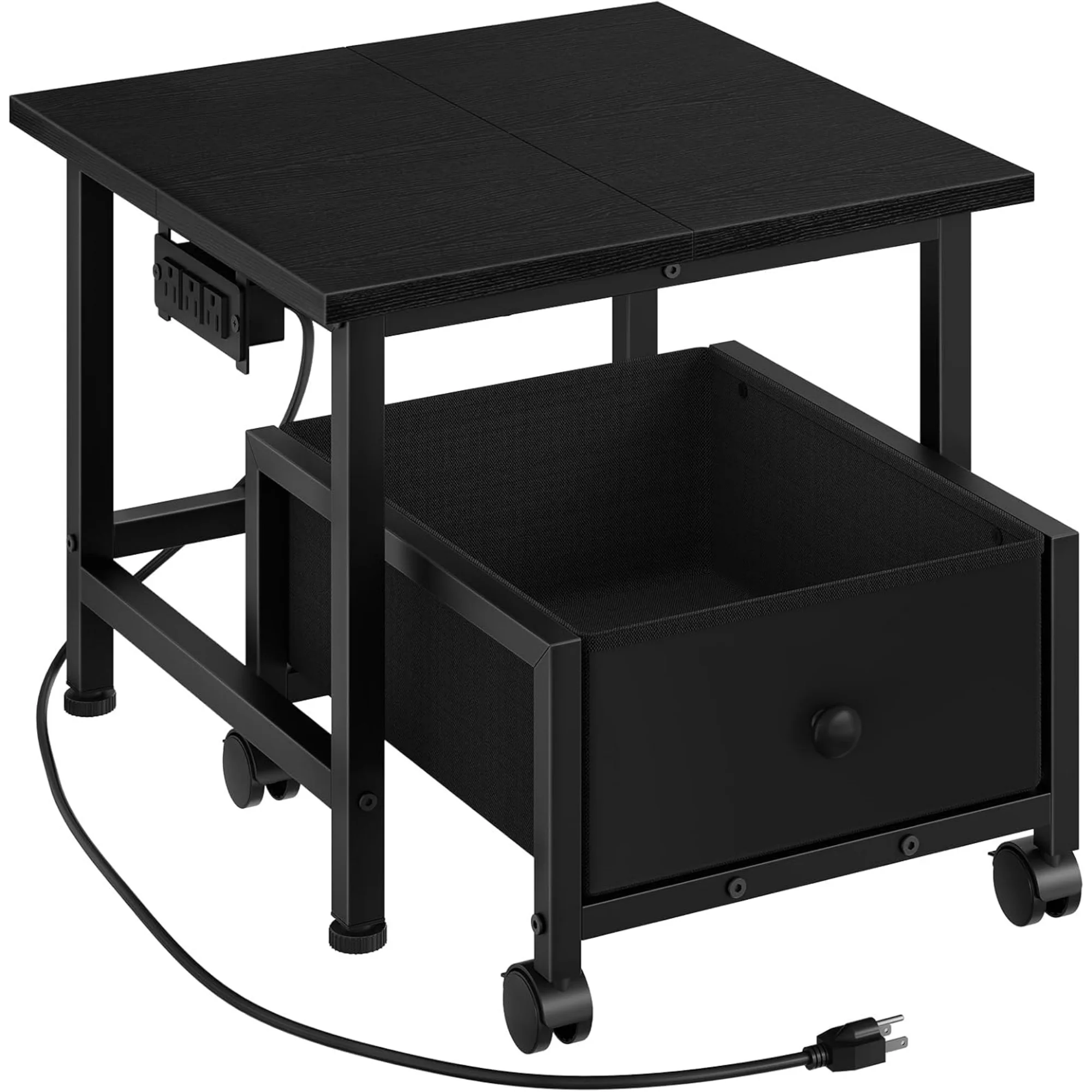 Mini Fridge Stand with Non-Woven Storage Basket and Power Outlet, Mini Fridge Cabinet with Wheels and Adjustable Feet, Mobile Fridge Shelf, for Home, Apartment, Dorm, Black BB355UBX0
Mini Fridge Stand with Non-Woven Storage Basket and Power Outlet, Mini Fridge Cabinet with Wheels and Adjustable Feet, Mobile Fridge Shelf, for Home, Apartment, Dorm, Black BB355UBX0