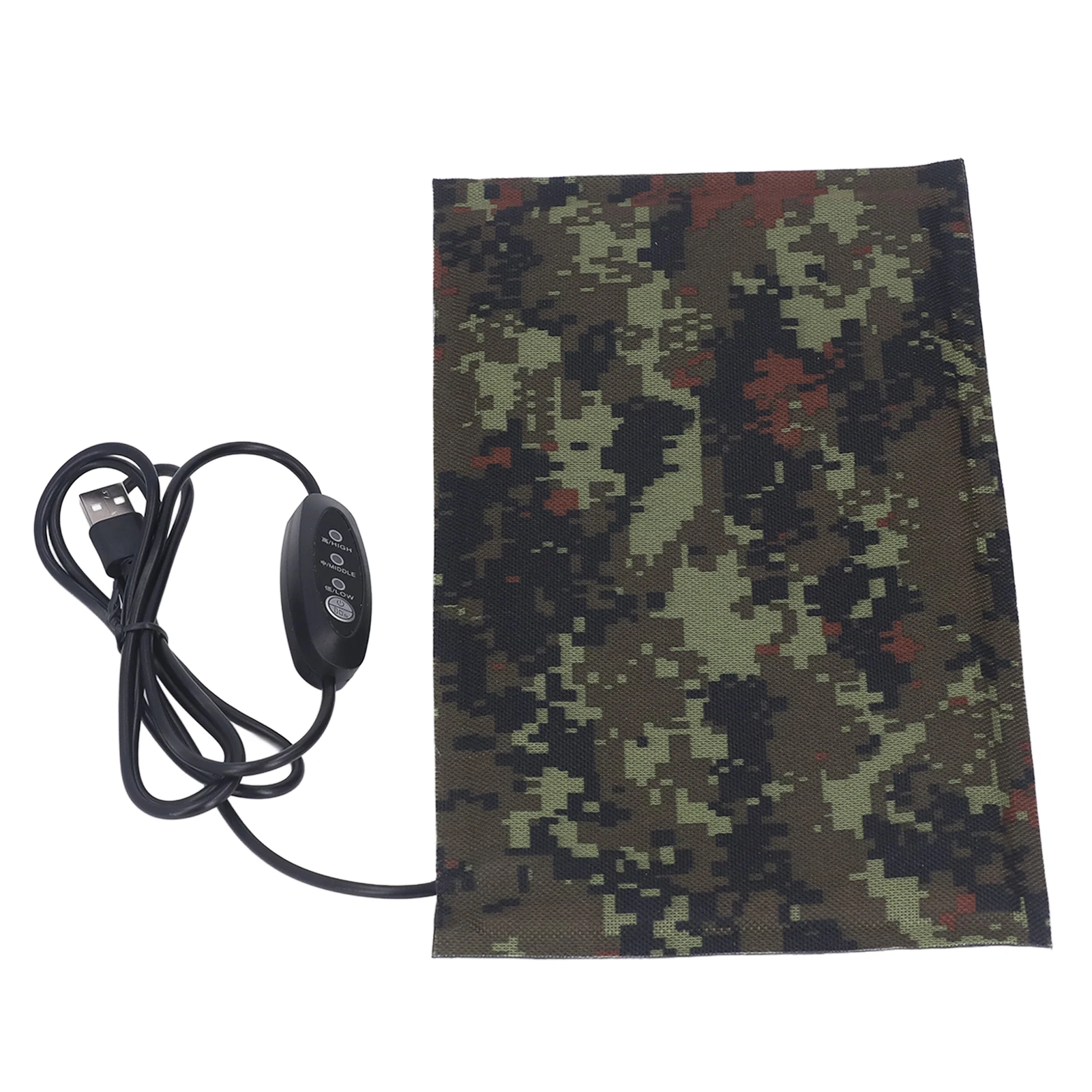 ZK40 Electric Cloth Heater Carbon Fiber 3 Gears USB Power Supply DC5V Clothing Heating Pad 10x20cm/3.94x7.87in
ZK40 Electric Cloth Heater Carbon Fiber 3 Gears USB Power Supply DC5V Clothing Heating Pad 10x20cm/3.94x7.87in