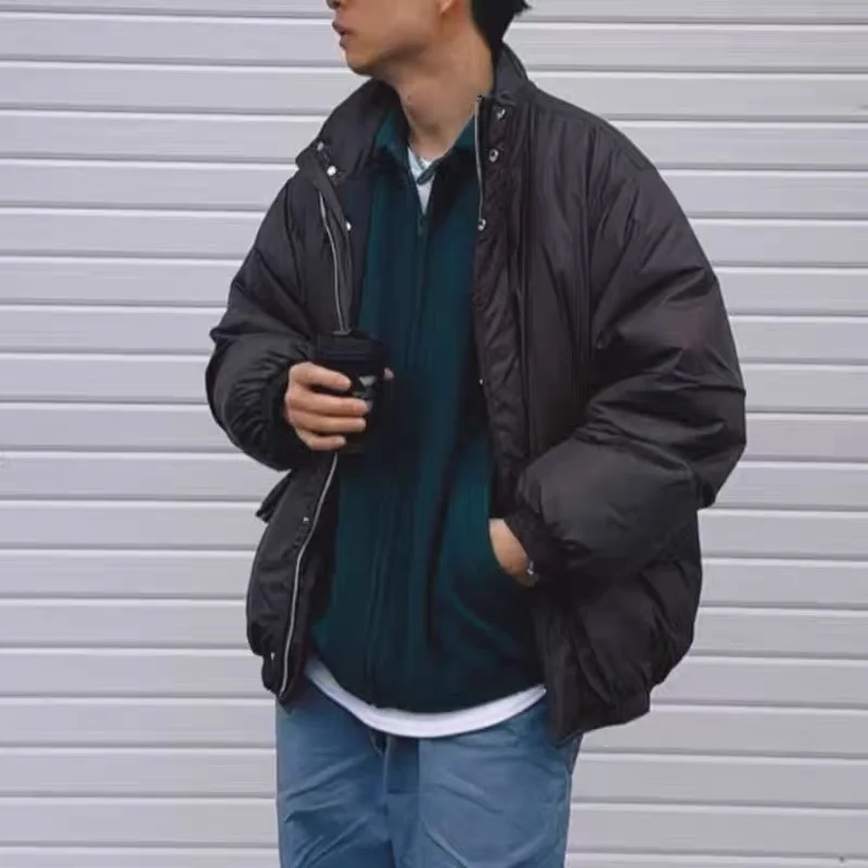 Теплый тюре с воротником-стойкой, молодежное модное свободное пальто обычной длины с хлопковой подкладкой, верхняя одежда для мужчин, осенний сезон
Теплый тюре с воротником-стойкой, молодежное модное свободное пальто обычной длины с хлопковой подкладкой, верхняя одежда для мужчин, осенний сезон