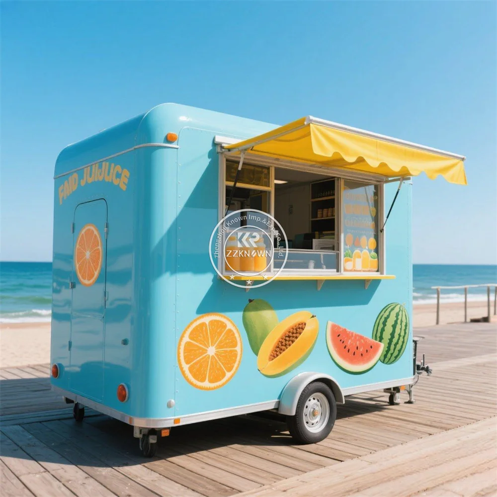 Customized Food Trailer With Kitchen Pizza Restaurant Ice Cream Cart Concession Food Truck With Fully Equipped
Customized Food Trailer With Kitchen Pizza Restaurant Ice Cream Cart Concession Food Truck With Fully Equipped