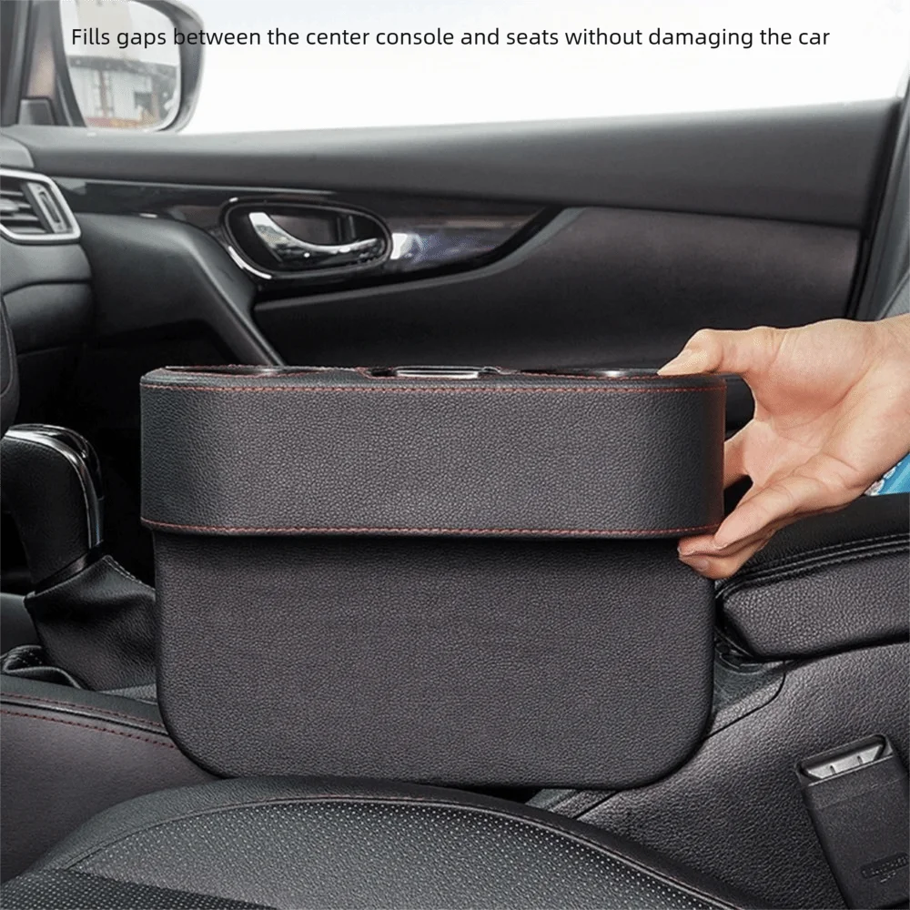 PU Leather Car Leather Cup Holder Portable Multifunctional Seat Gap Organizer Tray Space Saving Easy To Install
PU Leather Car Leather Cup Holder Portable Multifunctional Seat Gap Organizer Tray Space Saving Easy To Install