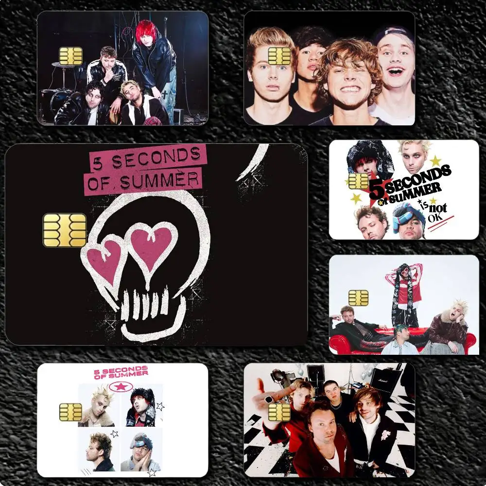 5SOS S-Seconds of S-Summer 4pcs 1Set Card Stickers Small Waterproof Chip 4PCS Card Sticker Anti-Scratch
5SOS S-Seconds of S-Summer 4pcs 1Set Card Stickers Small Waterproof Chip 4PCS Card Sticker Anti-Scratch