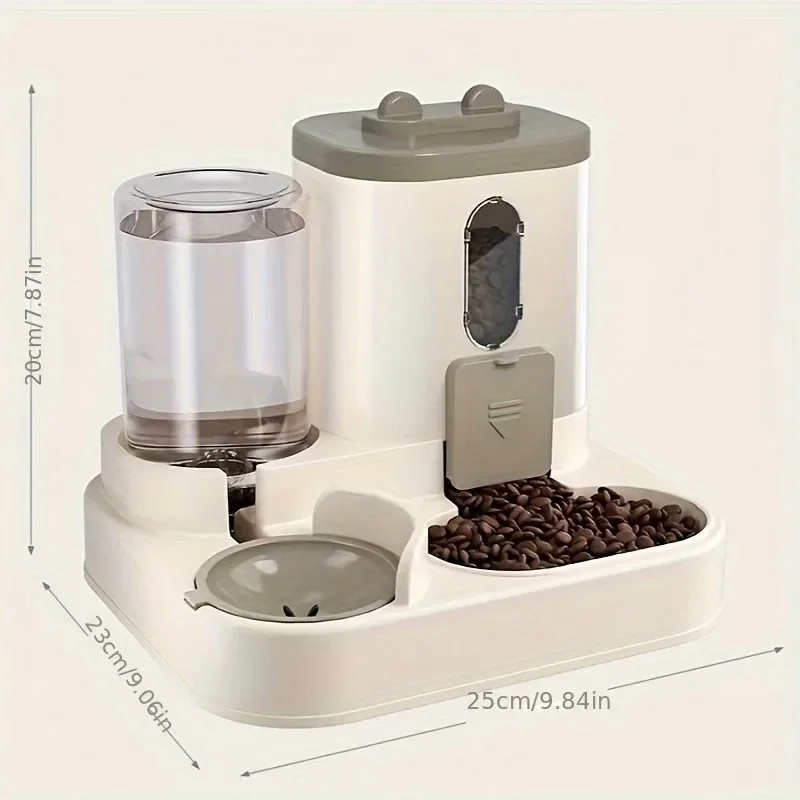 Automatic pet feeder water dispenser set is easy to operate, cats, dogs and pets feeding bowl small pets
Automatic pet feeder water dispenser set is easy to operate, cats, dogs and pets feeding bowl small pets