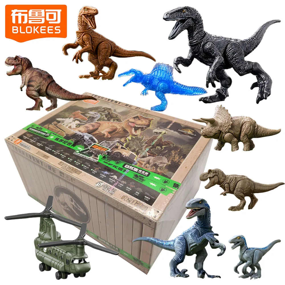 Genuine BLOKEES Jurassic World Series Blind Box Dinosaur Peripheral Figurines Trendy Hobbies Assembly Toys Kids Christmas Gifts
Genuine BLOKEES Jurassic World Series Blind Box Dinosaur Peripheral Figurines Trendy Hobbies Assembly Toys Kids Christmas Gifts